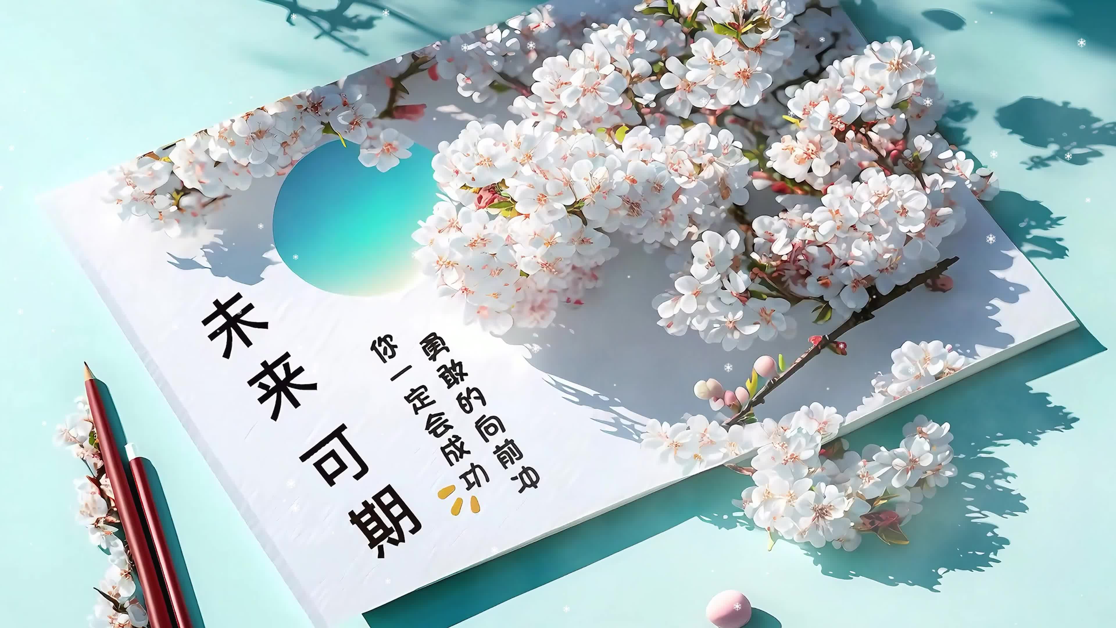 简约小清新梅花树枝