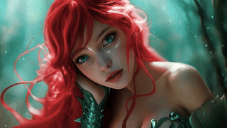 小美人鱼 AI 风格【4K】