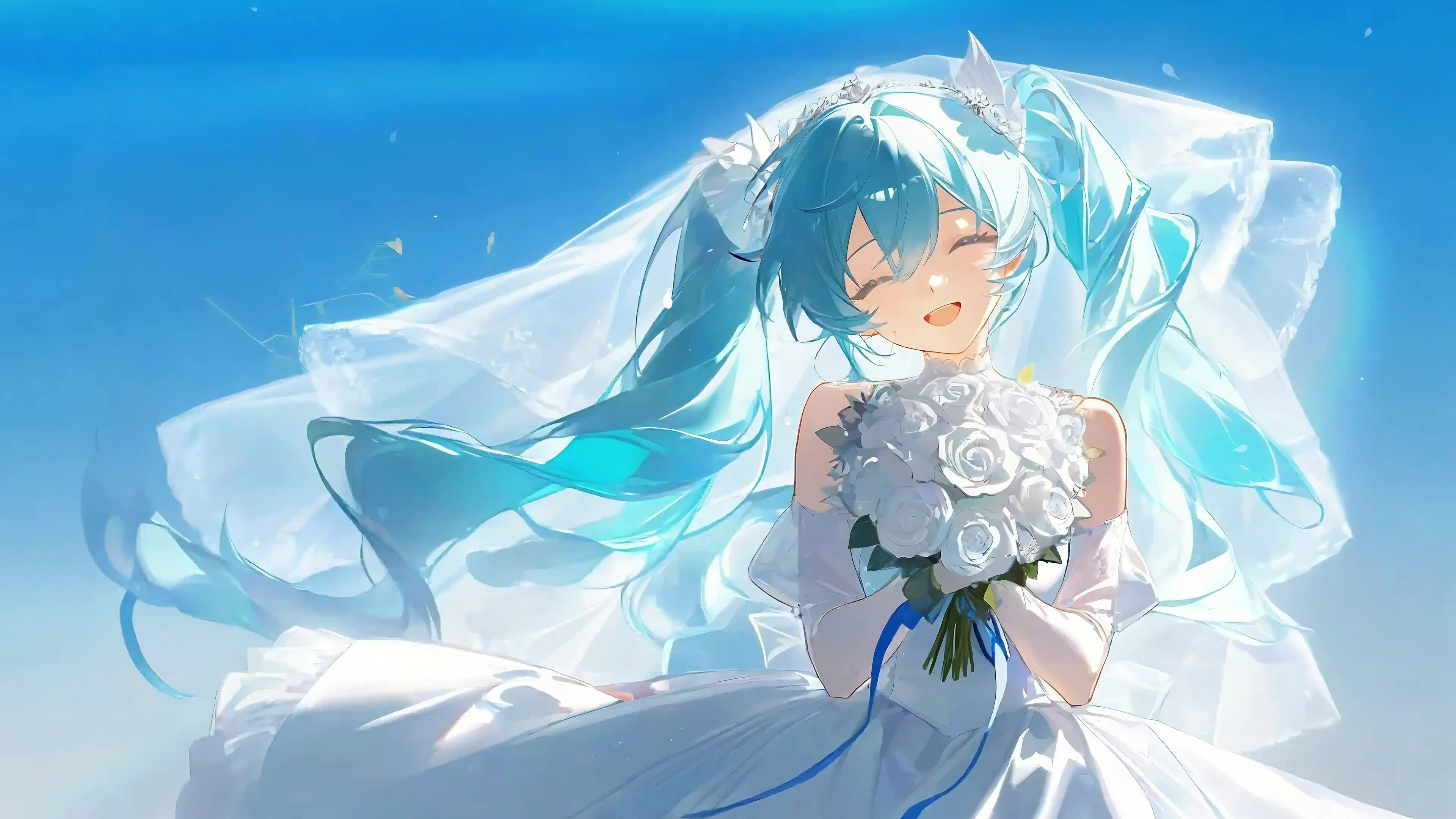 花嫁Miku-初音未来
