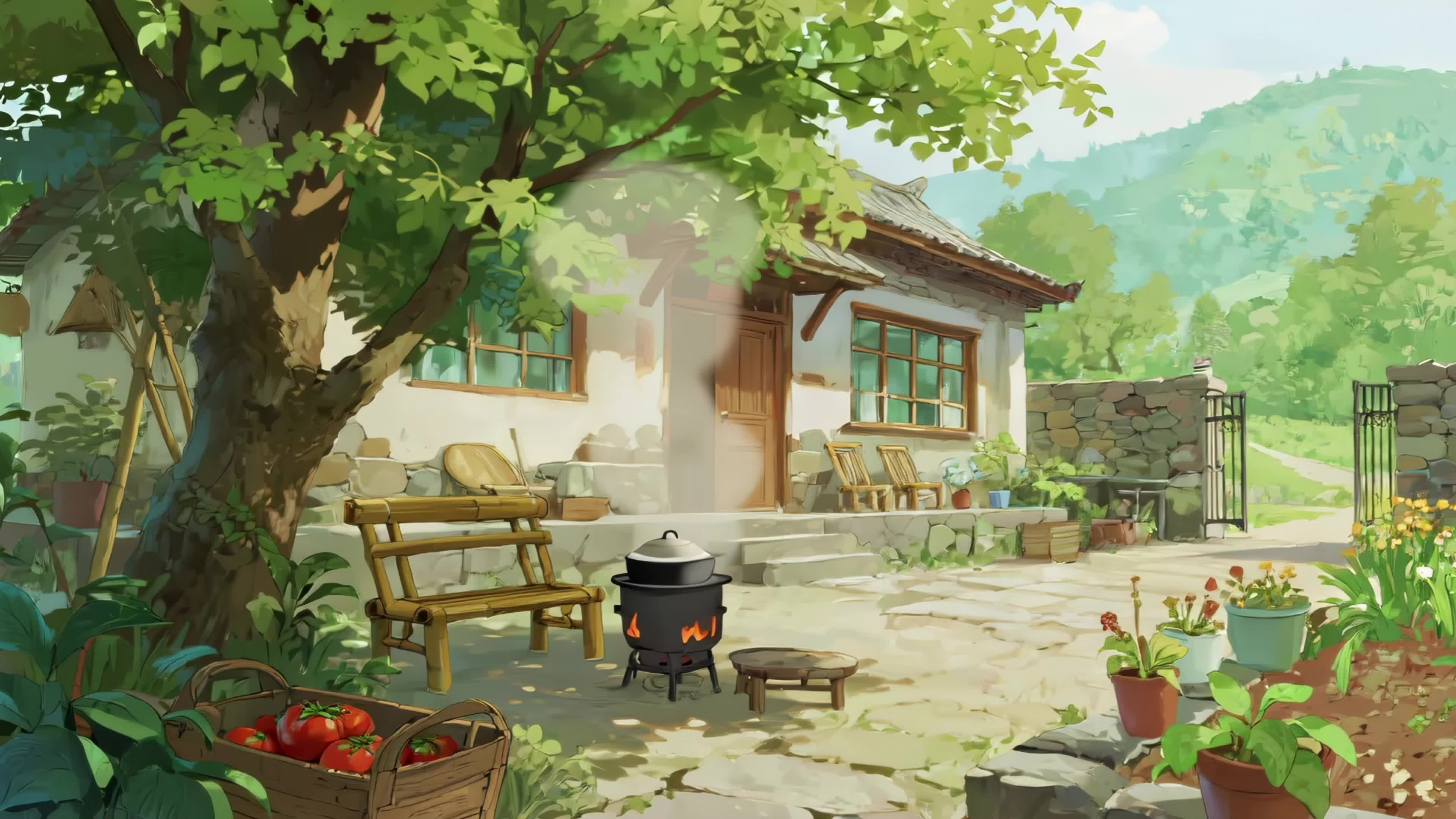 恬静小院