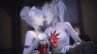 【永劫无间·宁顾】宁顾亲亲 动态壁纸 | 作者：土御门胡桃