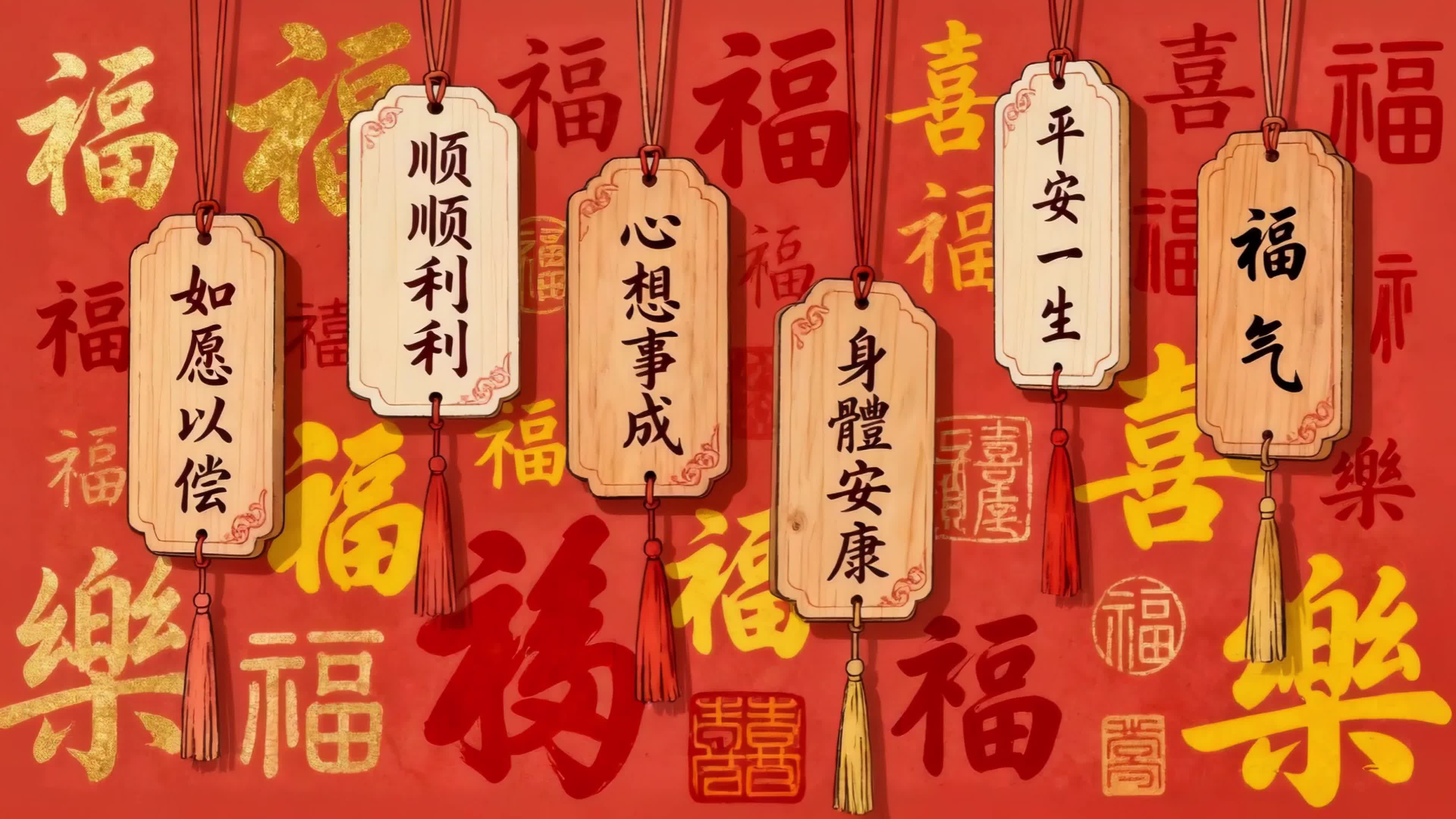 祝福签