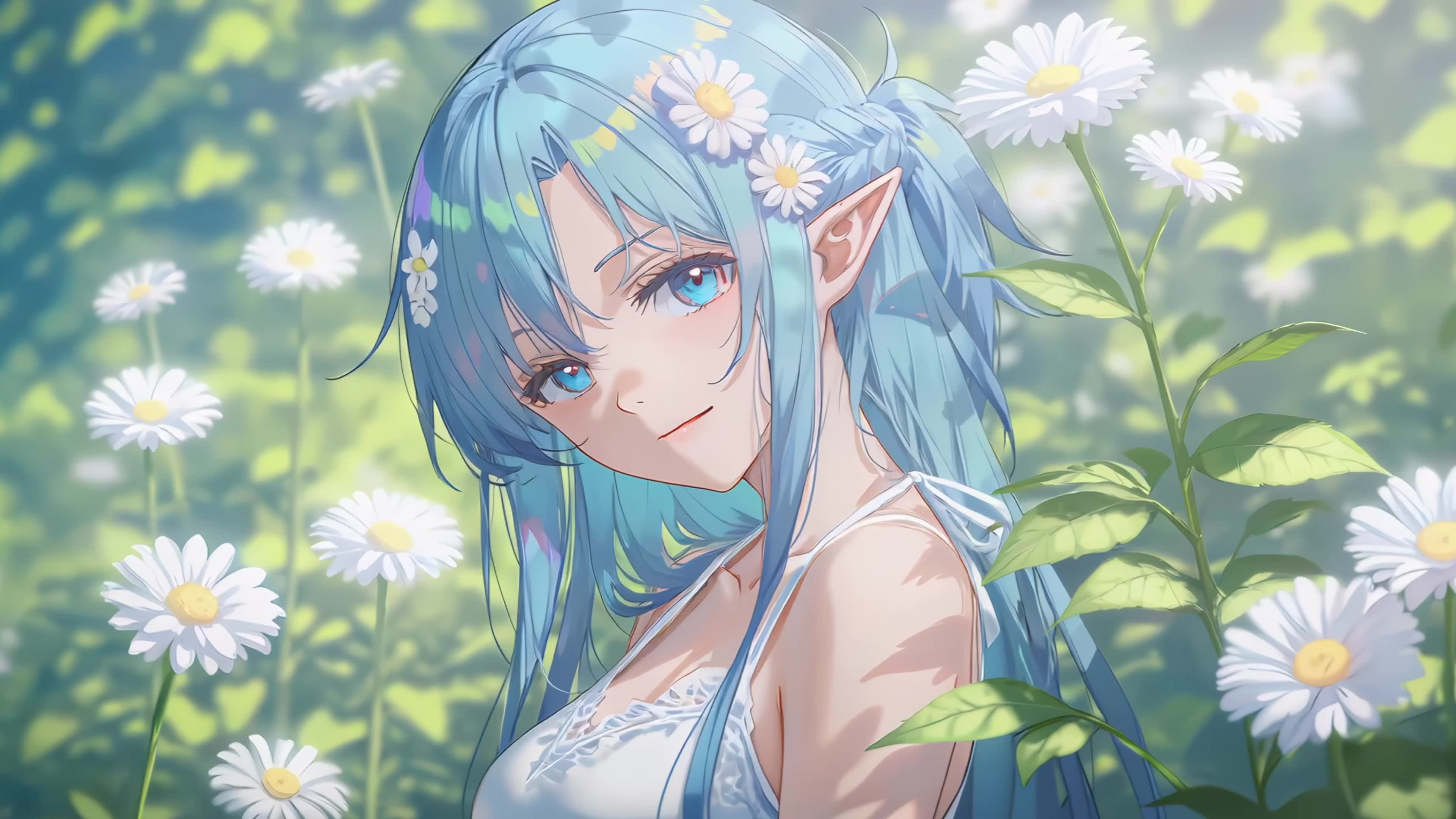 精灵耳女孩