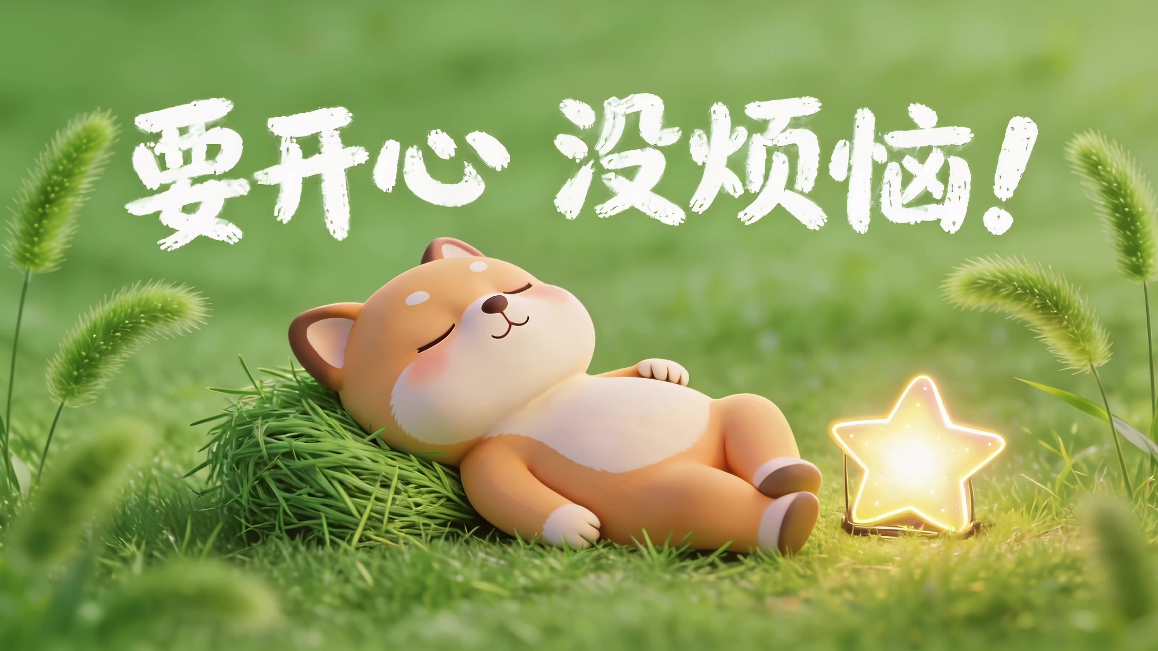 要开心，没烦恼