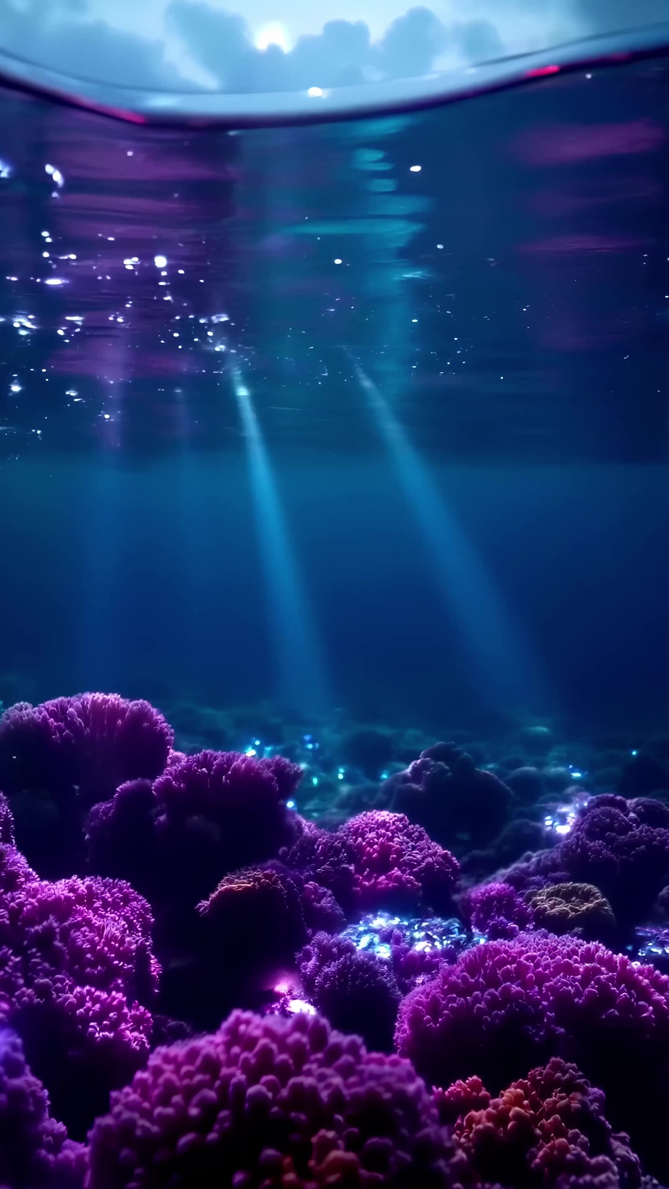 珊瑚礁 | 水下氛围 4k