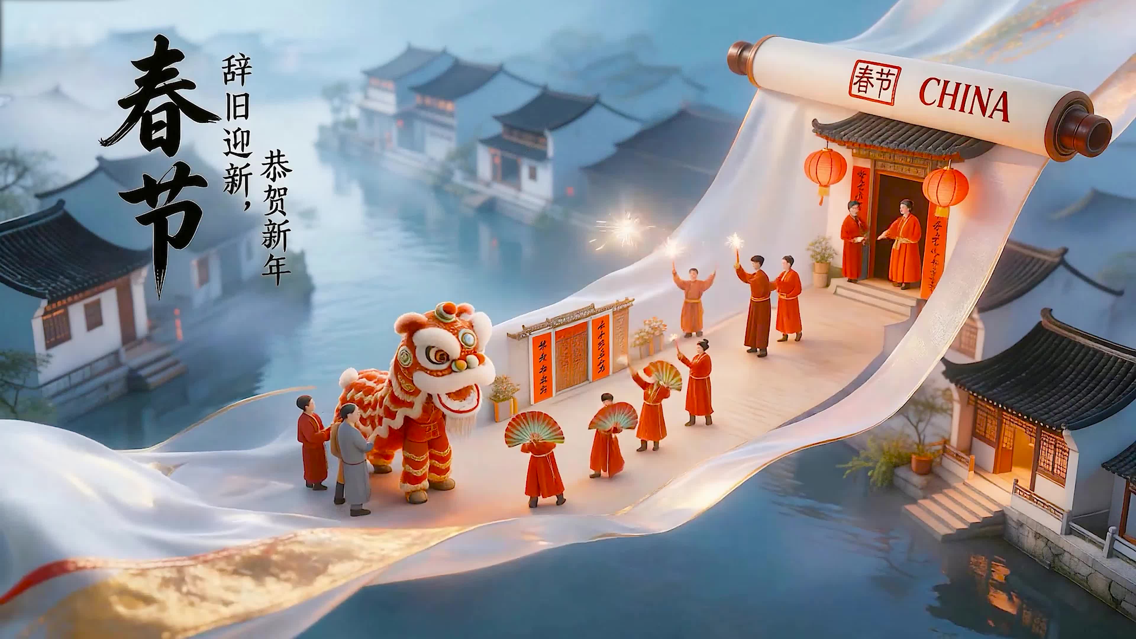 国风新年画卷