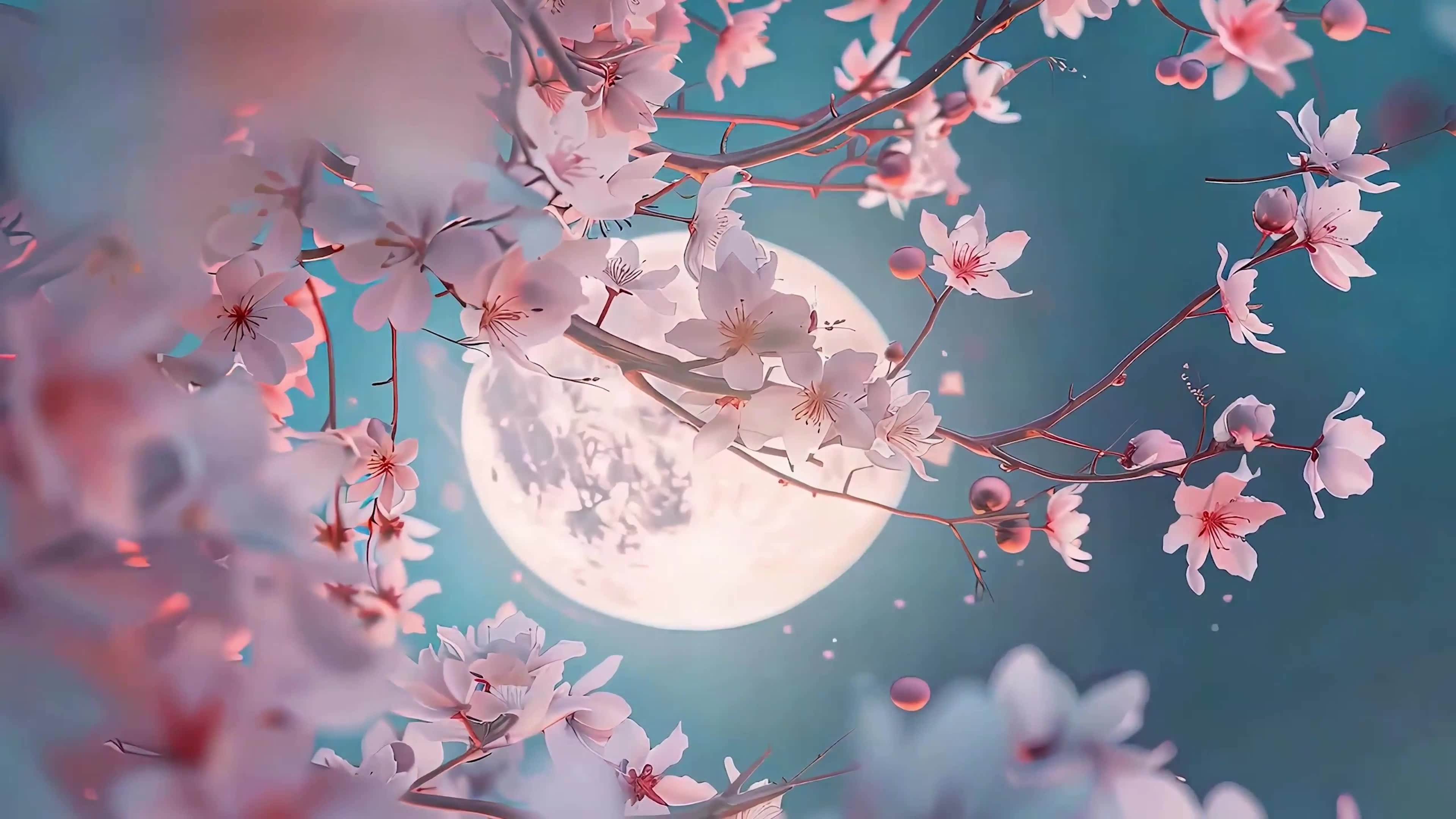 夜景月亮之月