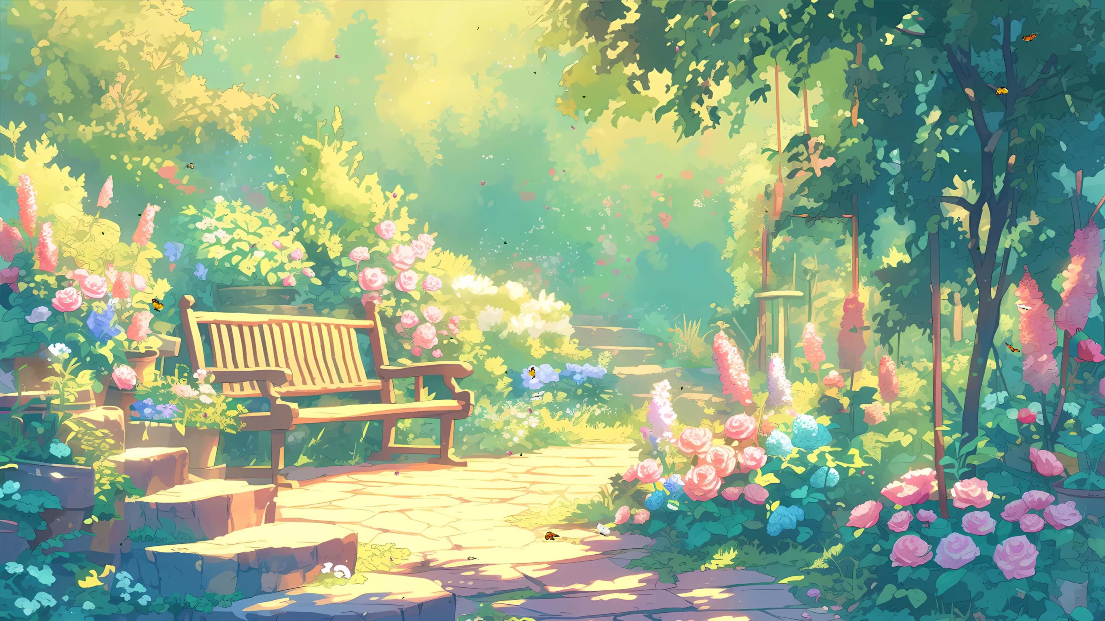 护眼花草树木