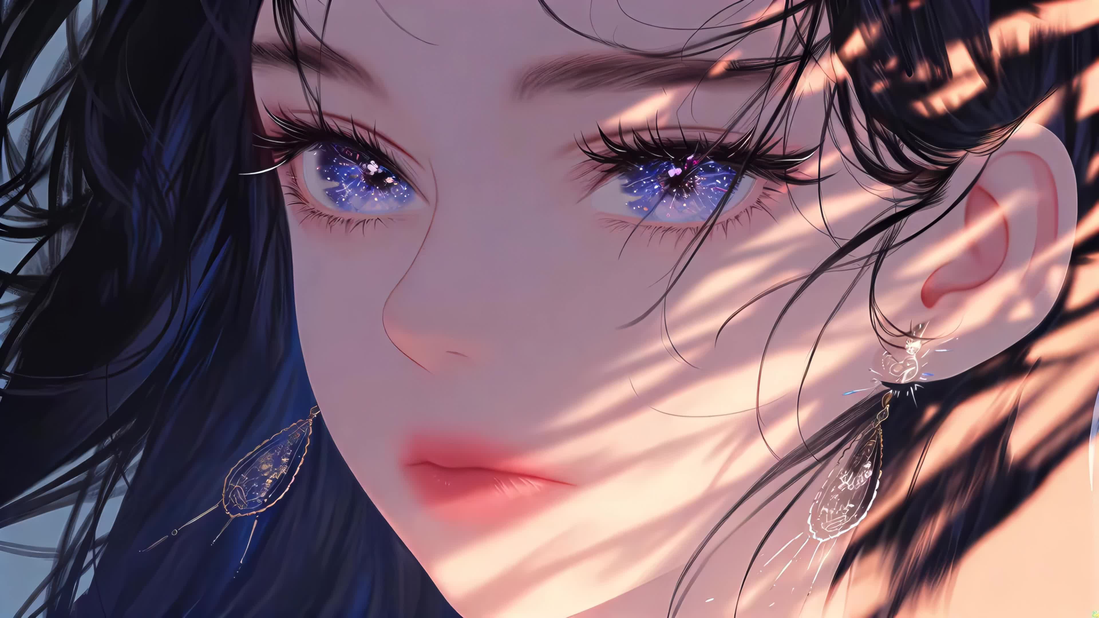 唯美星瞳美少女