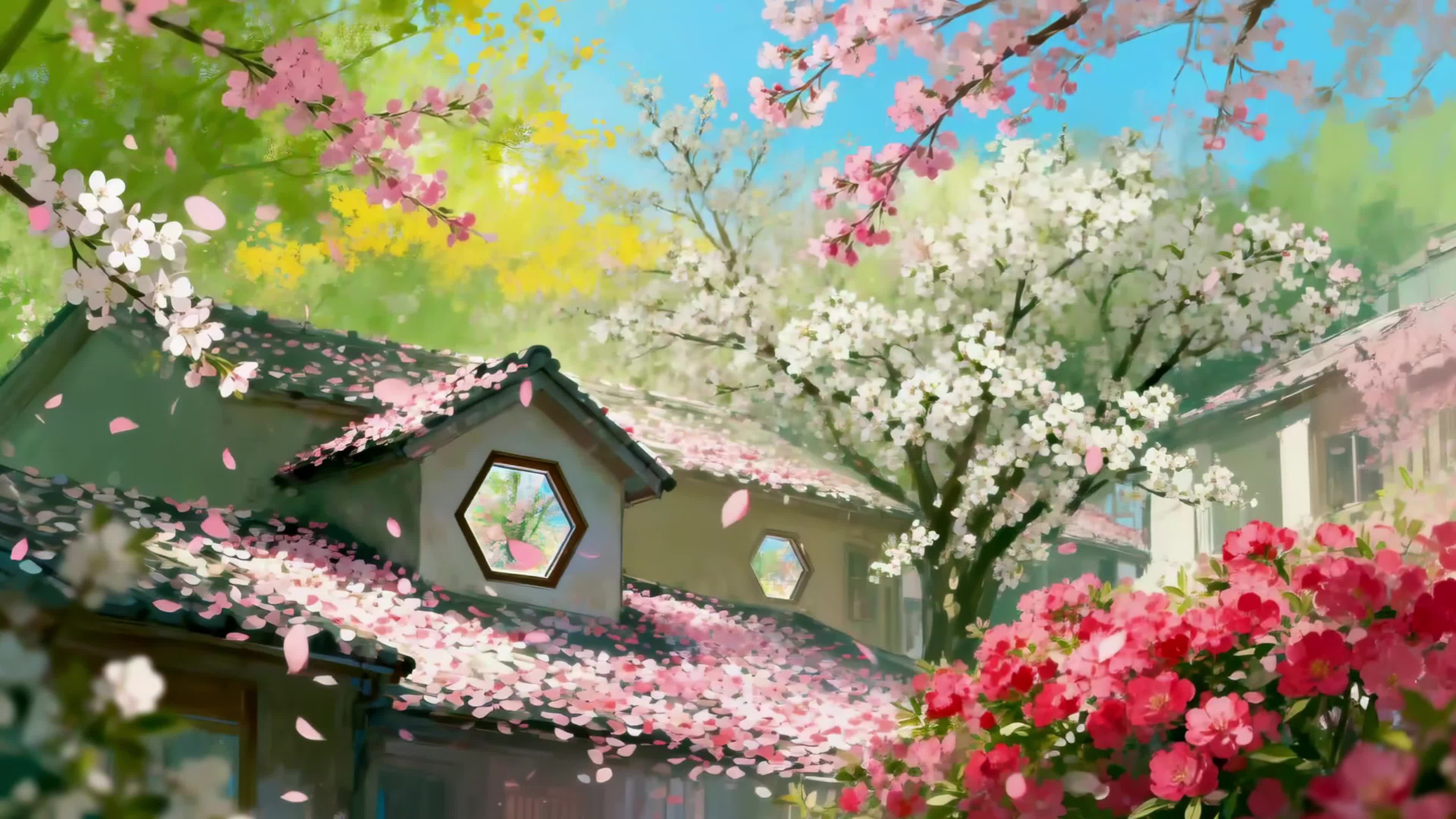 落花