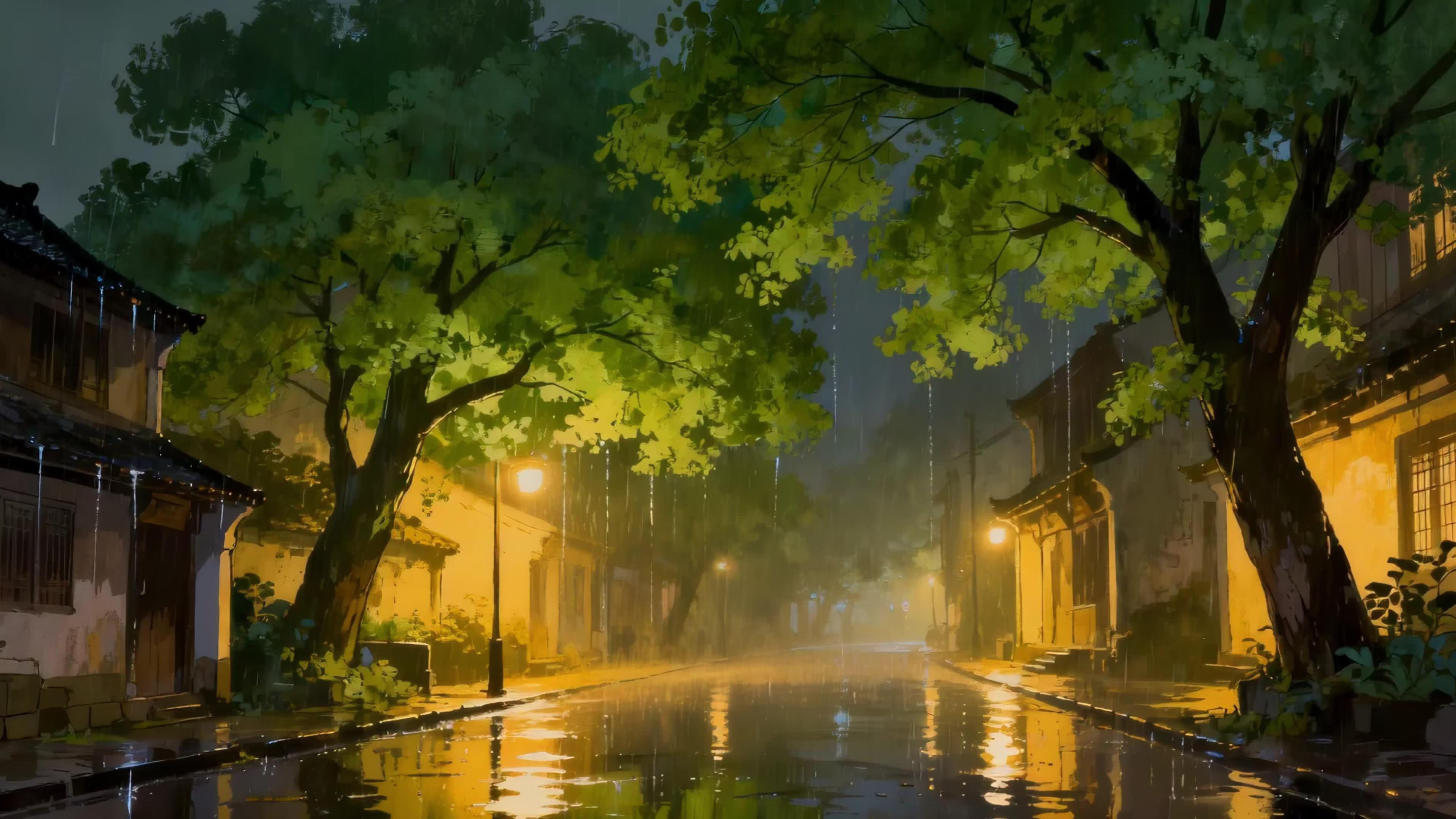雨夜小路