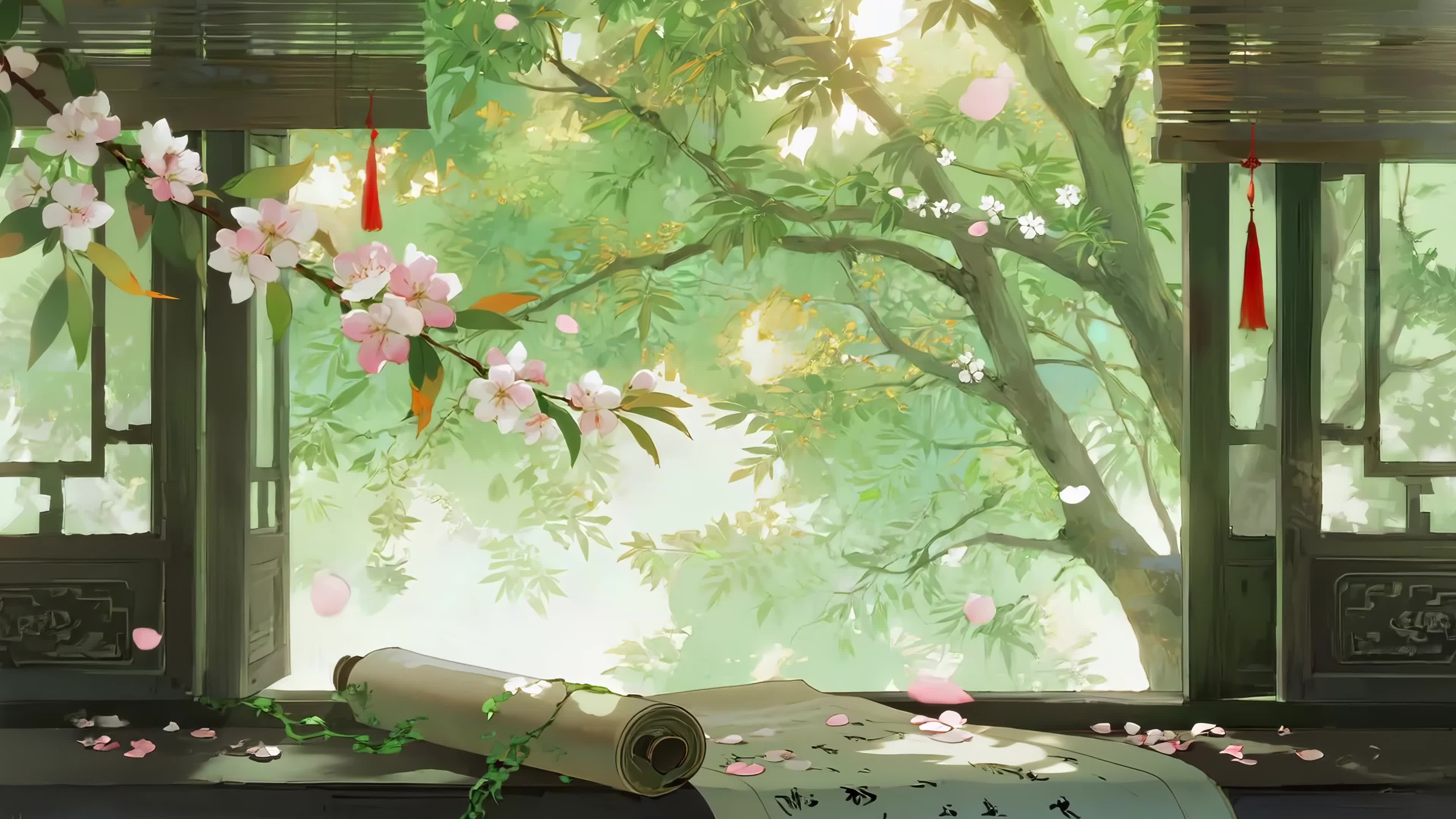落花