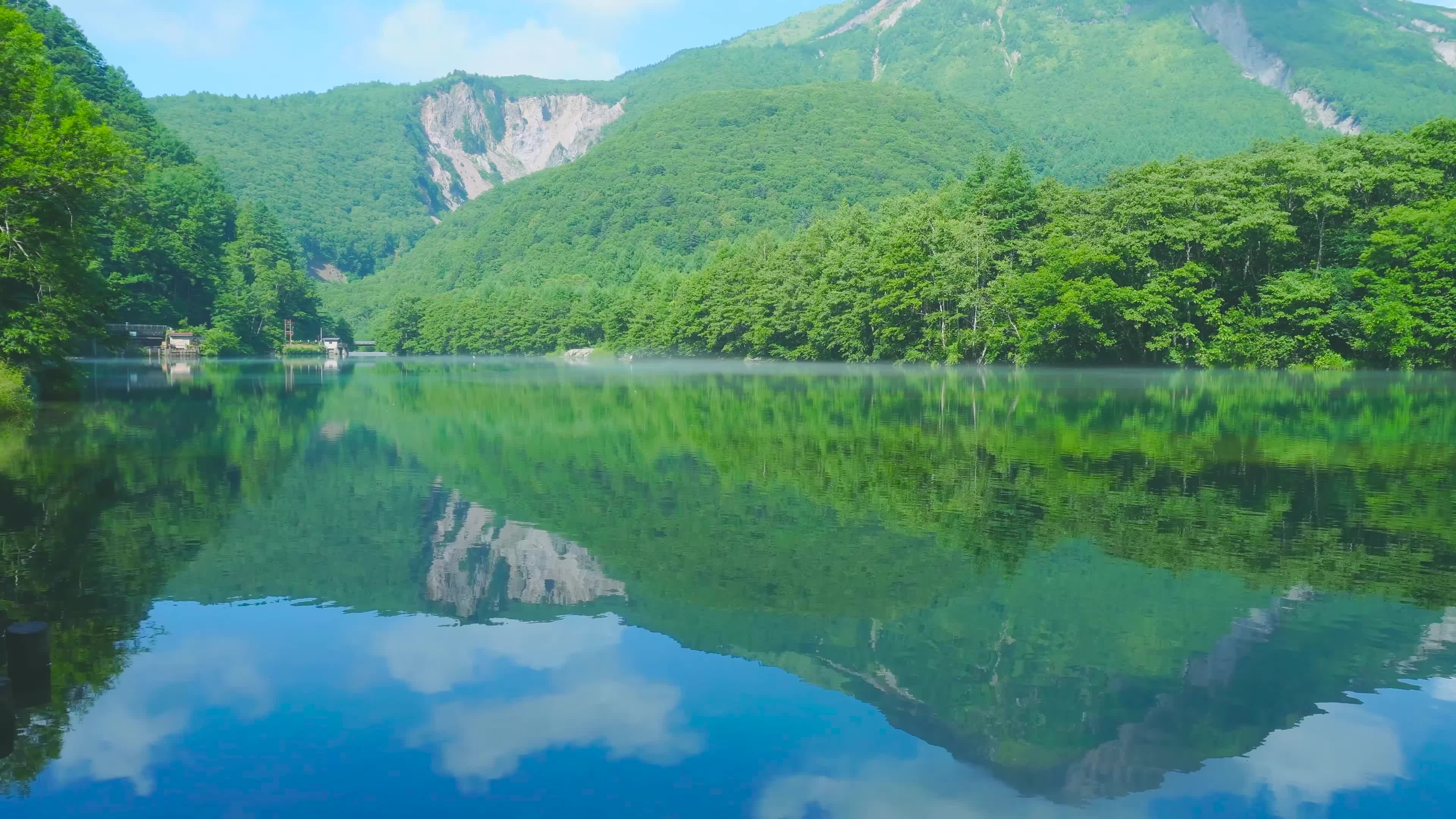 护眼山水湖泊