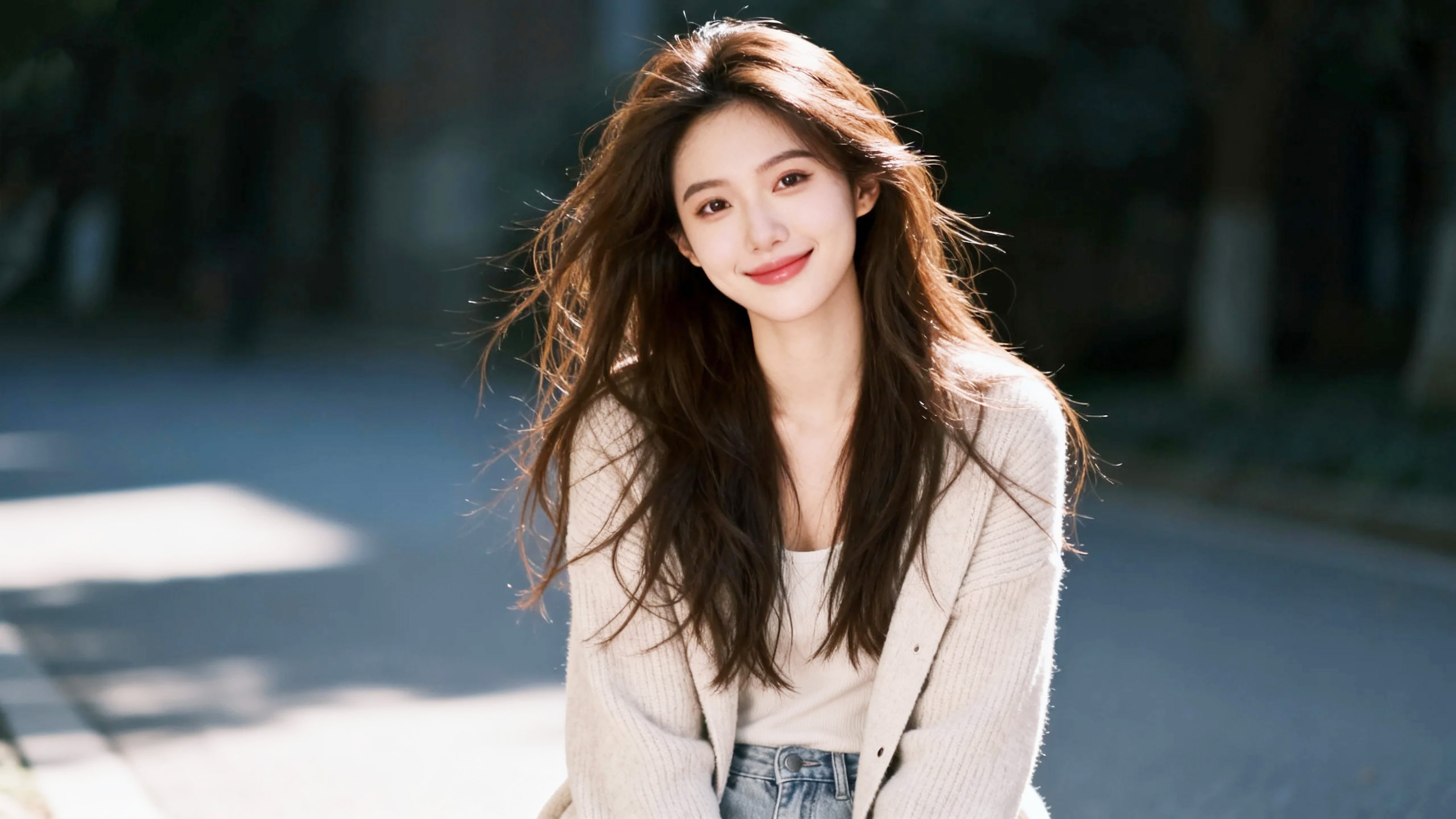 气质长发美女