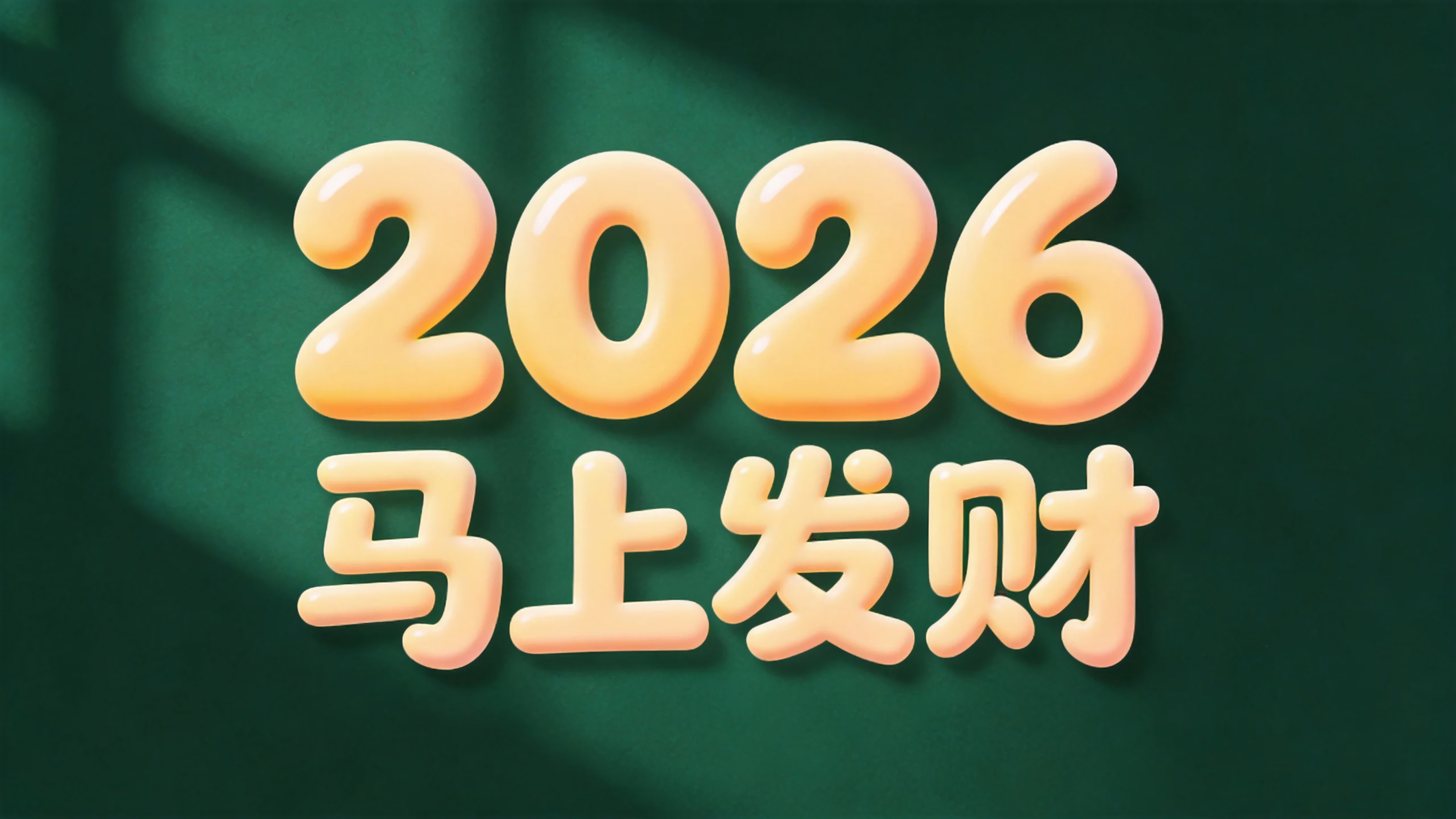 2026马上发财