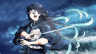 鬼灭之刃 | 时透无一郎 [重制版] {插画师：hana} 动态壁纸 | 作者：Drioyard