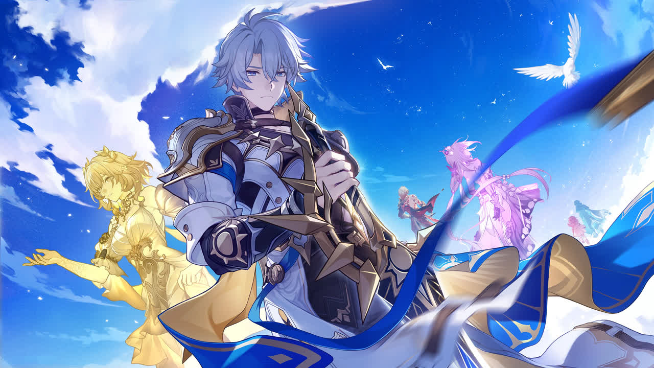 白厄 Phainon 跟随鼠标变化 崩坏星穹铁道 剧情cg xray Honkai: Star Rail 一语子