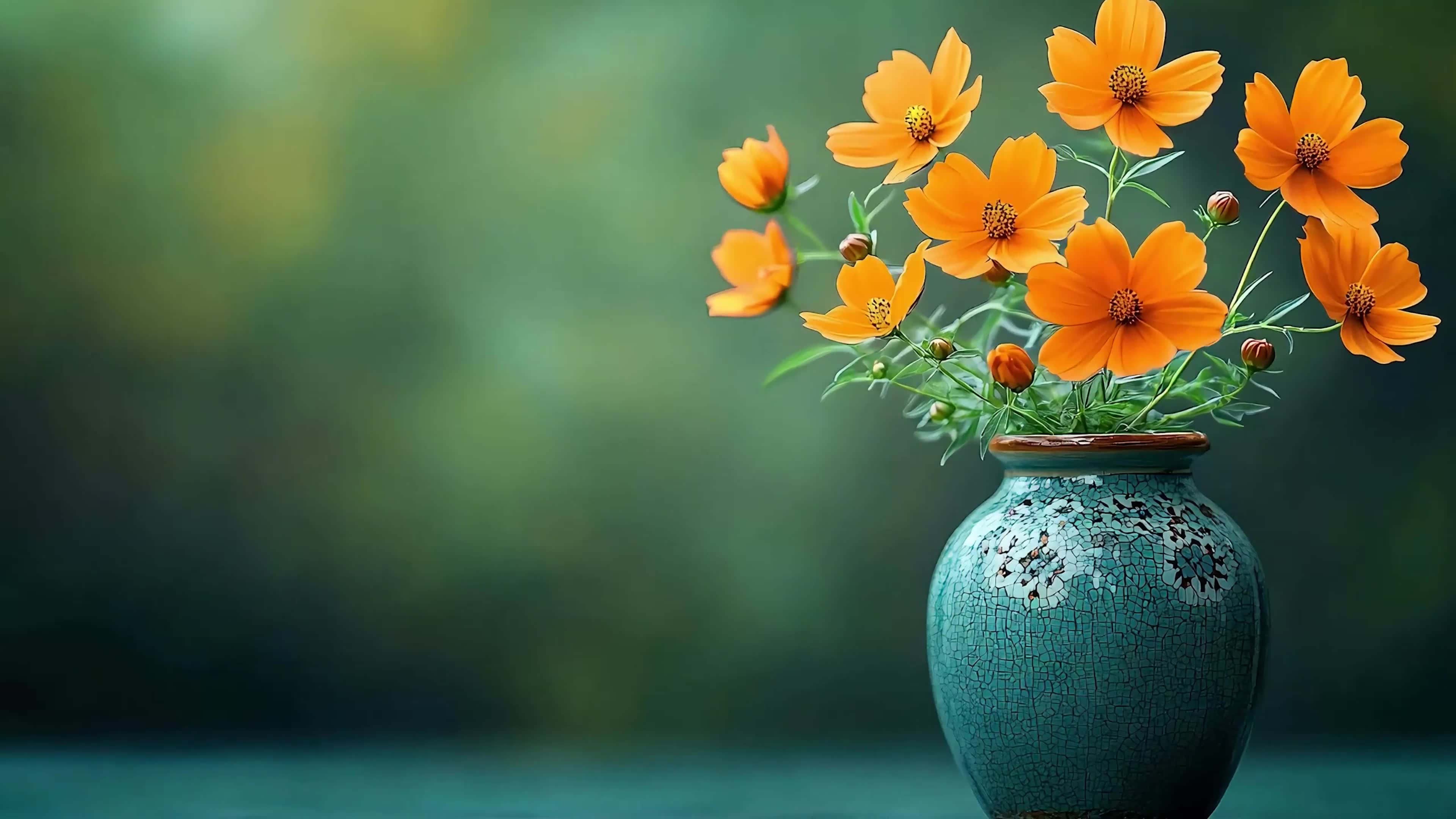 护眼花瓶花朵
