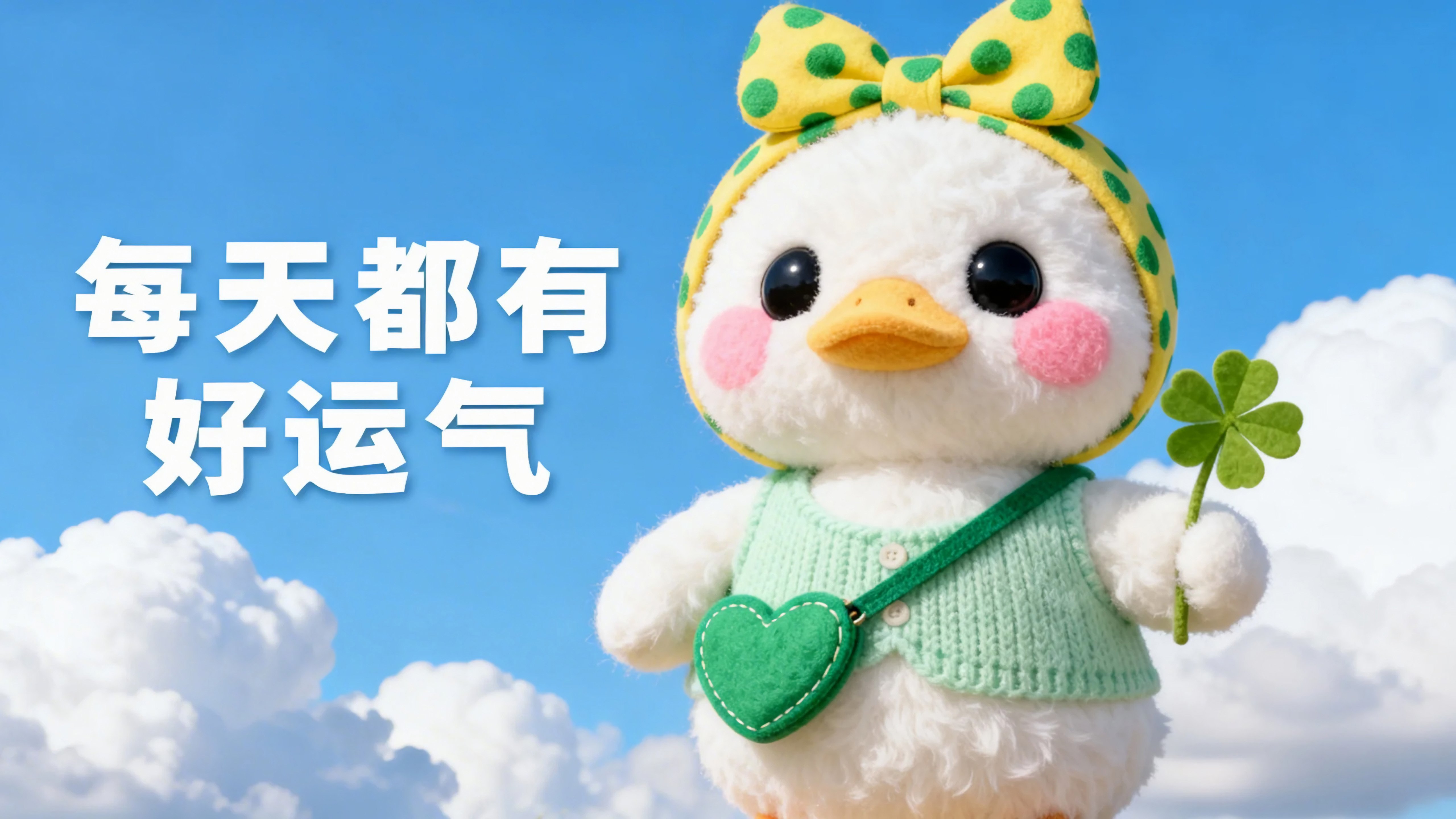可爱鸭鸭每天都有好运气
