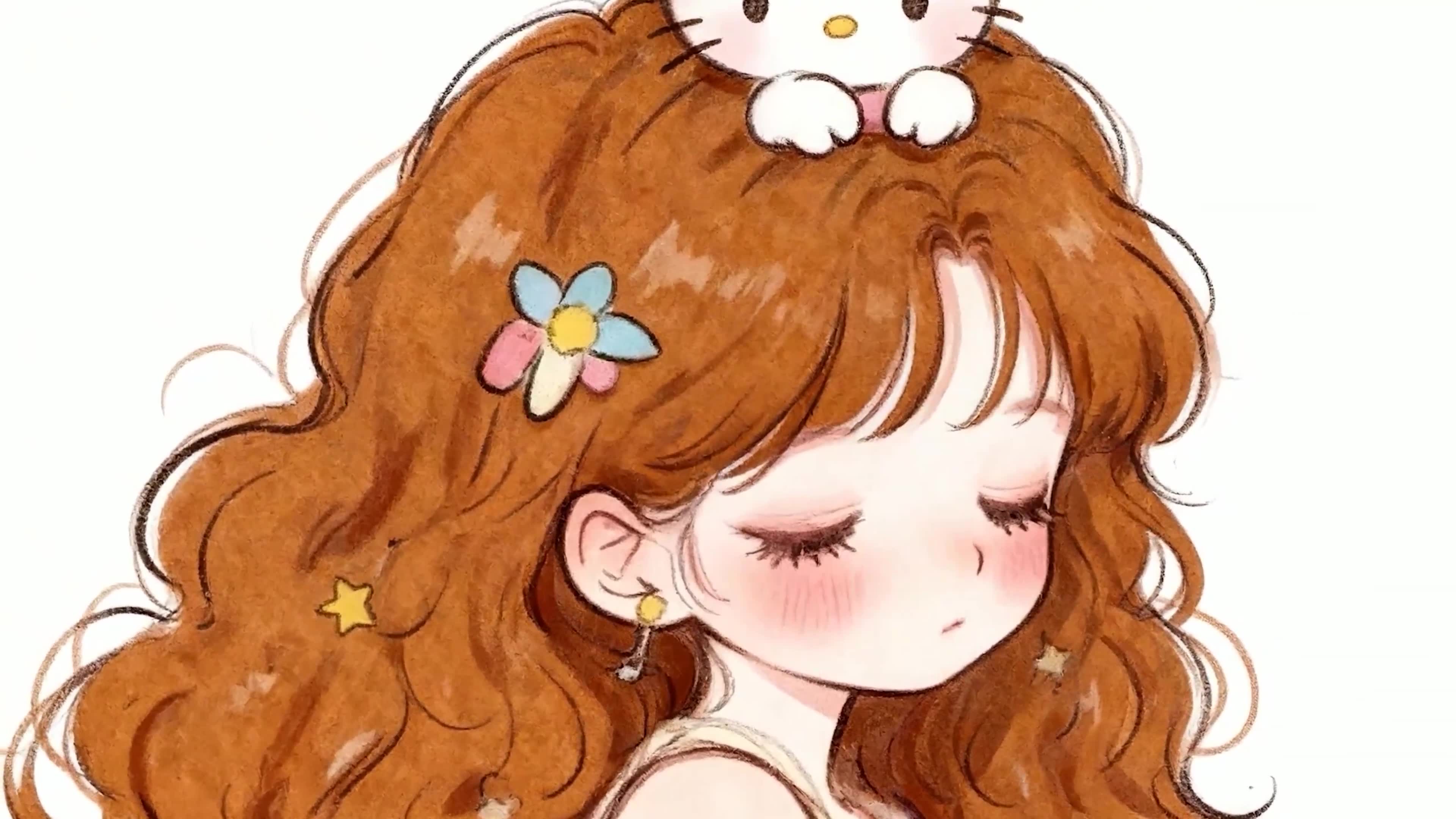 可爱女孩