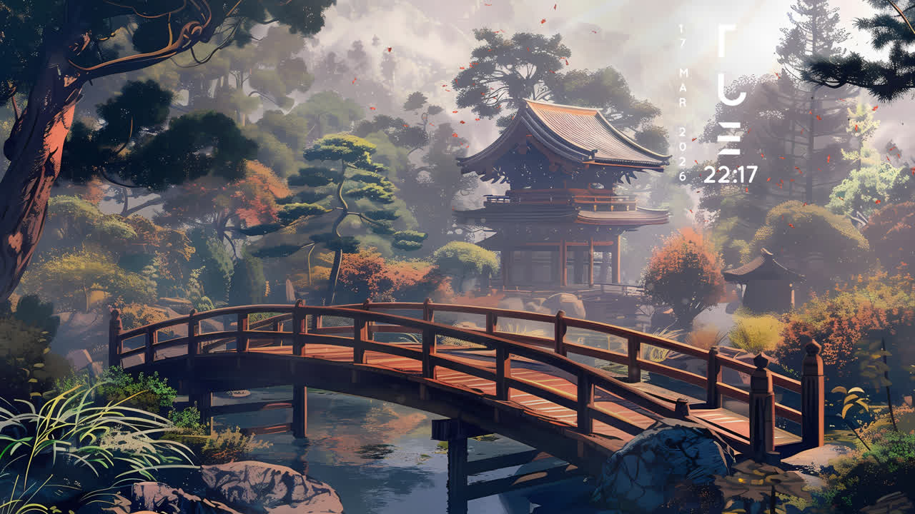 [数字艺术] 和风背景-樱花季 /japan background digital art