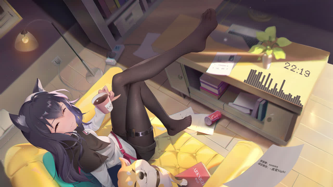【明日方舟】德克萨斯 悠闲午后