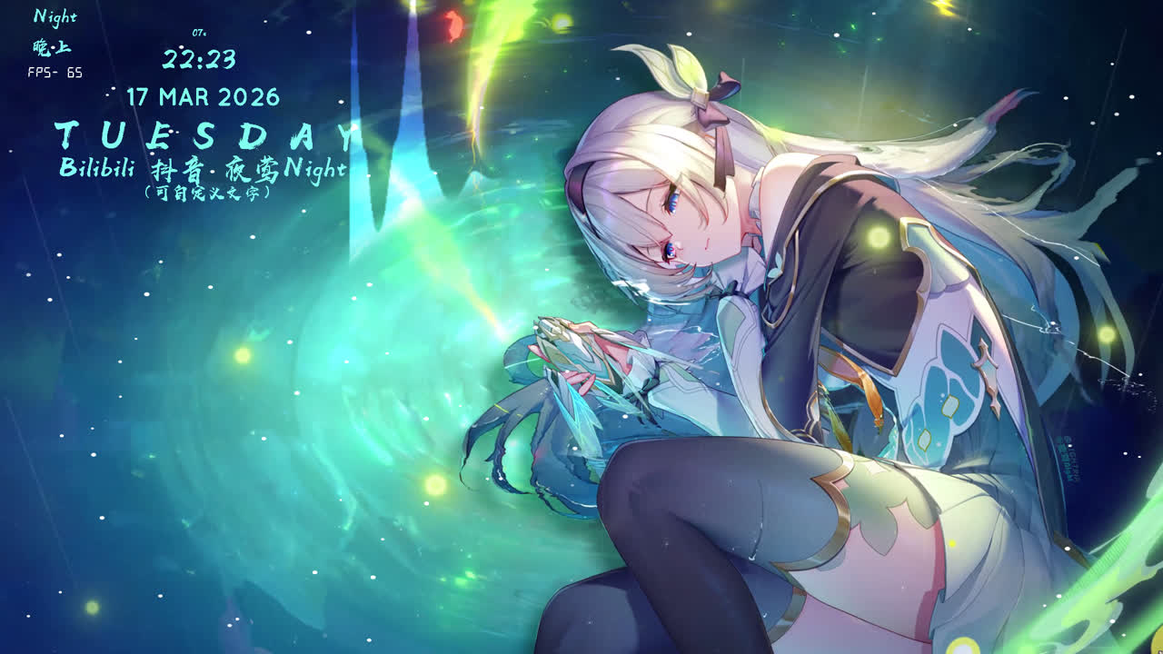 【4K】Firefly Mirror 流萤 镜中萤火——夜莺Night【崩坏星穹铁道】
