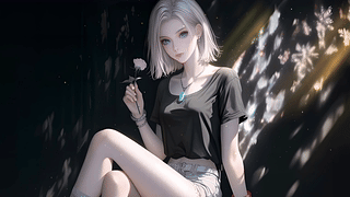 短发气质女孩