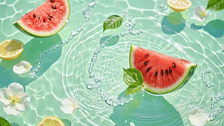 夏日西瓜清凉流水系列