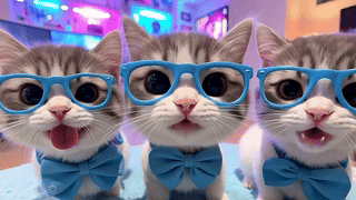三只萌猫