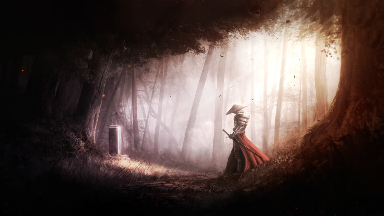 Samurai funeral 剑客葬礼