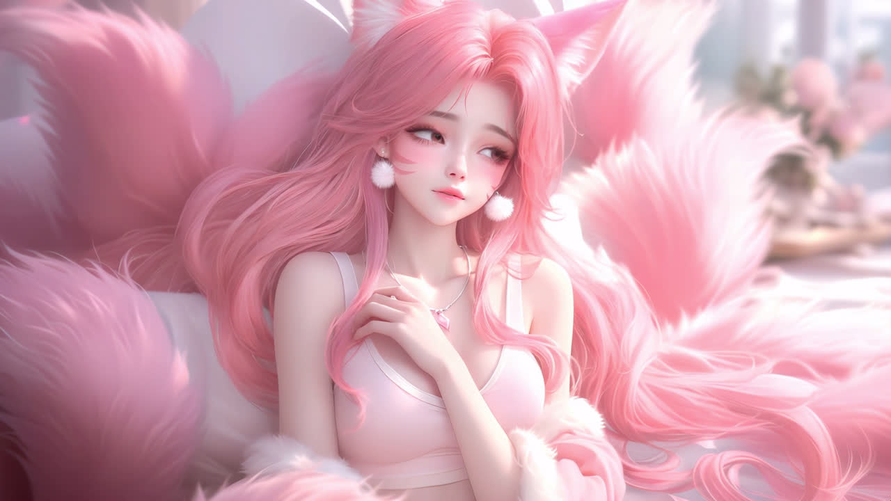 甜美可爱阿狸