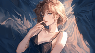 动漫少女灰原哀