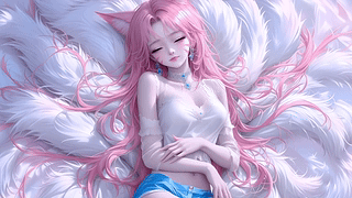 甜美九尾可爱阿狸