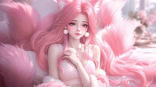 甜美可爱阿狸