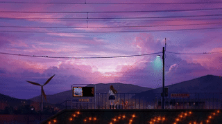车站日落 [4K超清]​/Sunset on station [4k]