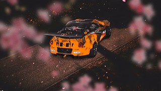 Forza Horizon 4 Ferrari 599 樱花下的法拉利