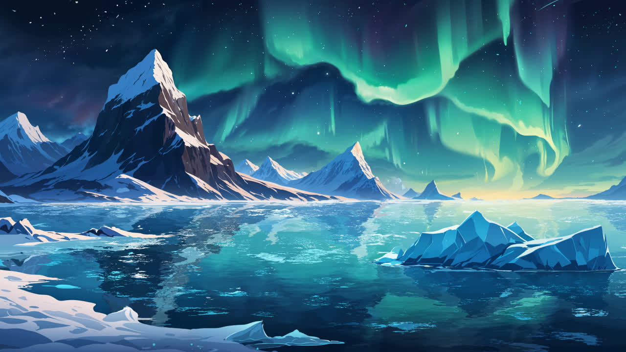《数字艺术雪景 4》