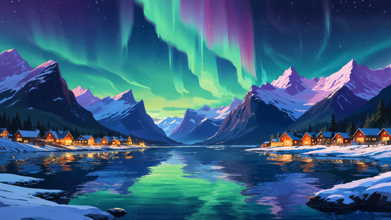 《数字艺术雪景 2》