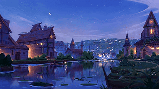 夜晚
