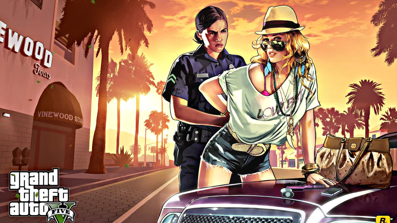GTA 5海报