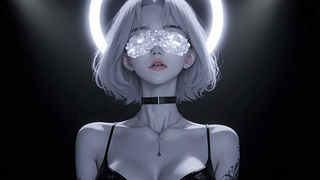 短发少女