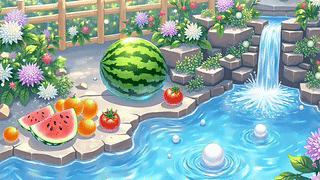 小清新夏日水果