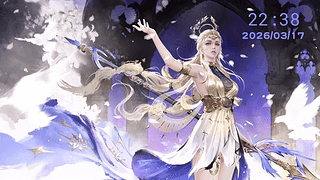 永劫无间-席拉女神水墨画