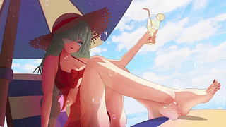 【鸣潮】弗洛洛！去海边玩吧！（村长洋洋）