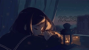治愈系动漫少女 | 4K动态纸 动态壁纸 | 作者：Nahar
