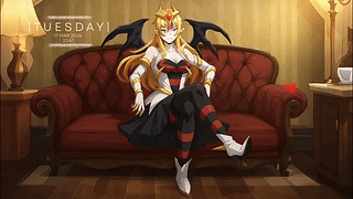 恶魔少女4K分辨率委托定制