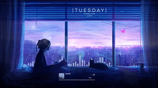 女孩与猫4K分辨率