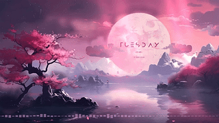 樱花树风景4K
