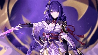 雷电将军《原神》6K 动态壁纸 | 作者：｡✧MamiXayah✧｡